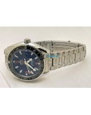 Omega Seamaster Planet Ocean GMT Black Swiss ETA Automatic Watch