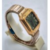 Cartier Santos 100 Green Rose Gold Swiss Automatic Watch