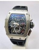 Richard Mille Mclaren F1 Black Rubber Strap Swiss Automatic Watch