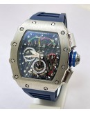 Richard Mille Mclaren F1 Blue Rubber Strap Swiss Automatic Watch