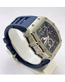 Richard Mille Mclaren F1 Blue Rubber Strap Swiss Automatic Watch