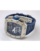 Richard Mille Mclaren F1 Blue Rubber Strap Swiss Automatic Watch