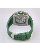 Richard Mille Mclaren F1 Green Rubber Strap Swiss Automatic Watch