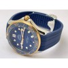 Omega Seamaster 50th Anniversary Blue Rubber Strap Swiss Automatic Watch