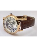 Cartier Rotonde De Astrotourbillon Skeleton White Swiss Automatic Watch