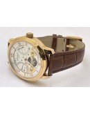 Glashuette Original Alfred Helwig Tourbillon Power Resrve Swiss ETA Automatic Watch