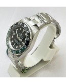 Rolex GMT Master II Destro Left-Handed Oyster Bracelet Swiss ETA 7750 Valjoux Movement Watch