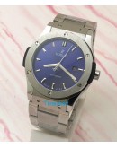 Hublot Vendom Classic Steel Blue Swiss Automatic Watch