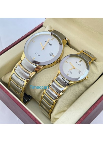 Rado Jublie DaiStar Dual Tone Couple Watch