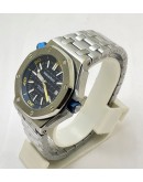 Audemars Piguet Diver Steel Bracelet Blue Swiss Automatic Watch