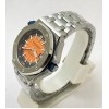 Audemars Piguet Diver Steel Bracelet Orange Swiss Automatic Watch