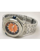Audemars Piguet Diver Steel Bracelet Orange Swiss Automatic Watch