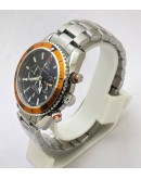 Omega Seamaster Planet Ocean Black Dial 2 With Orange Bezel Watch