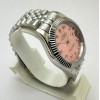 Rolex Datejust Diamond Mark Pink Steel Swiss Automatic Watch