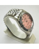 Rolex Datejust Diamond Mark Pink Steel Swiss Automatic Watch