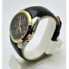 Tissot Couturier Chronograph Black Leather Strap Watch