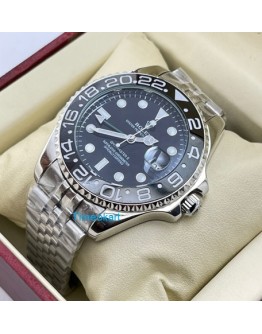 Rolex GMT Master II Steel Black Jubilee Bracelet Swiss Automatic Watch