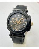 Tissot T - Race Moto GP Full Black Rubber Strap Watch