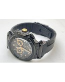 Tissot T - Race Moto GP Full Black Rubber Strap Watch