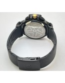 Tissot T - Race Moto GP Full Black Rubber Strap Watch