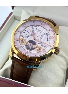 Glashütte Original Date Tourbillon Date Power Reserve Swiss Automatic Watch
