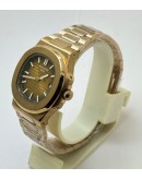 Patek Philippe Nautilus Brown Rose Gold Swiss Automatic Watch