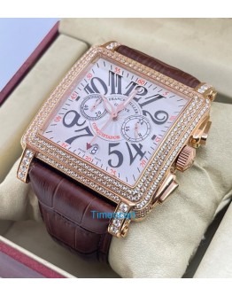 Franck Muller Conquistador Cortez Diamond Big Size Watch