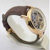  Patek Philippe Skeleton Two Time Zone SM Phase Swiss Automatic Watch