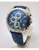 Tag Heuer Calibre 16 Formula 1 Steel Blue Rubber Strap Watch