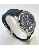 Tag Heuer Aquaracer Calibre 5 Chronograph Black Rubber Strap Watch