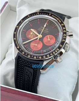 Omega Speedmaster Eyes On The Stars Black Rubber Strap watch