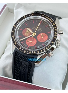 Omega Speedmaster Eyes On The Stars Black Rubber Strap watch