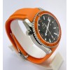Omega Seamaster Planet Ocean Orange Rubber Strap Swiss Automatic Watch