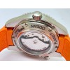 Omega Seamaster Planet Ocean Orange Rubber Strap Swiss Automatic Watch
