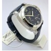 Panerai GMT Power Reserve Leather Strap Swiss Automatic Watch