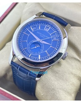 Patek Philippe Complications Annual Calendar Blue Swiss Automatic Watch