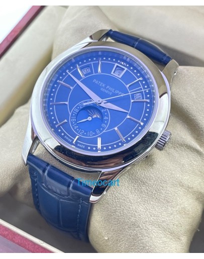 Patek Philippe Complications Annual Calendar Blue Swiss Automatic Watch