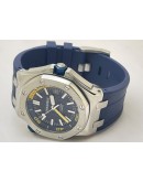 Audemars Piguet Diver Blue Rubber Strap Swiss Automatic Watch