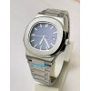 Patek Philippe Nautilus Steel Blue Swiss Automatic Watch