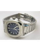 Patek Philippe Nautilus Steel Blue Swiss Automatic Watch