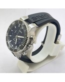 Oris Aquis Chronograph Black Rubber Strap Watch