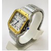 Cartier Santos 100 Dual Tone Swiss Automatic Watch