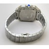Cartier Santos 100 Steel White Swiss Automatic Watch