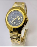 Rado Skeleton Chronometer Golden R12828163 Swiss ETA 7750 Valjoux Movement Watch