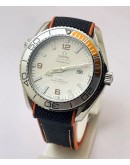 Omega Seamaster White Dial Rubber Strap Swiss Automatic Watch