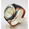 Omega Seamaster White Dial Rubber Strap Swiss Automatic Watch