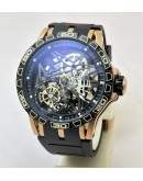 Roger Dubuis Aventador 2 Black Rubber Strap Swiss Automatic Watch