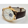 Vacheron Constantin Patrimony Day Date Tourbillon Leather Strap Swiss Automatic Watch