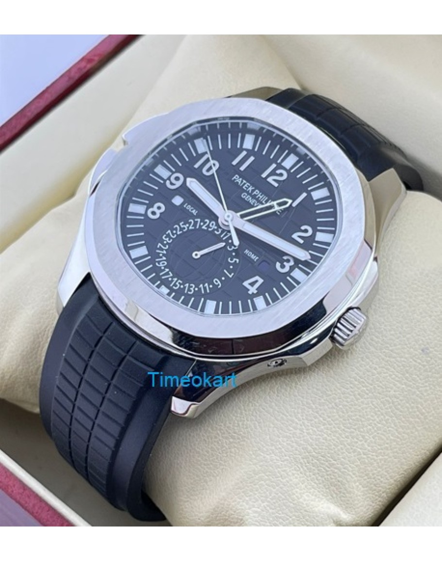 Patek philippe 2025 black rubber strap