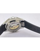 Patek Philippe Aquanaut GMT Black Rubber Strap Swiss ETA Automatic Watch